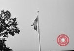 Image cérémonie de lever du drapeau national l'Inde, 1947, de la seconde 46 séquences d'archives historiques vidéo 65675047765