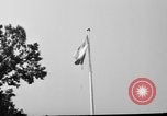 Image cérémonie de lever du drapeau national l'Inde, 1947, de la seconde 47 séquences d'archives historiques vidéo 65675047765