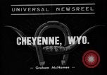 Image rodéo Cheyenne Wyoming United States USA, 1938, de la seconde 3 séquences d'archives historiques vidéo 65675047772