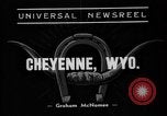 Image rodéo Cheyenne Wyoming United States USA, 1938, de la seconde 4 séquences d'archives historiques vidéo 65675047772