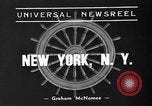 Image of 80 feet steel ketch sail boat New York City USA, 1939, second 3 stock footage video 65675047779