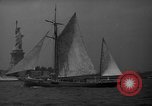 Image of 80 feet steel ketch sail boat New York City USA, 1939, second 8 stock footage video 65675047779