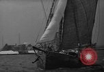 Image of 80 feet steel ketch sail boat New York City USA, 1939, second 9 stock footage video 65675047779