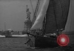 Image of 80 feet steel ketch sail boat New York City USA, 1939, second 10 stock footage video 65675047779