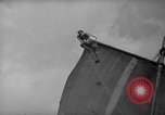 Image of 80 feet steel ketch sail boat New York City USA, 1939, second 13 stock footage video 65675047779