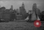 Image of 80 feet steel ketch sail boat New York City USA, 1939, second 18 stock footage video 65675047779