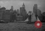 Image of 80 feet steel ketch sail boat New York City USA, 1939, second 19 stock footage video 65675047779
