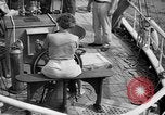 Image of 80 feet steel ketch sail boat New York City USA, 1939, second 29 stock footage video 65675047779