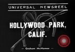 Image of Hollywood Derby Inglewood California USA, 1939, second 8 stock footage video 65675047781