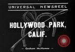 Image of Hollywood Derby Inglewood California USA, 1939, second 9 stock footage video 65675047781