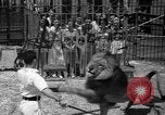 Image of animal tamer Clyde Beatty Atlantic City New Jersey USA, 1939, second 37 stock footage video 65675047782