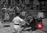 Image of animal tamer Clyde Beatty Atlantic City New Jersey USA, 1939, second 40 stock footage video 65675047782