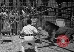 Image of animal tamer Clyde Beatty Atlantic City New Jersey USA, 1939, second 41 stock footage video 65675047782