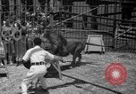 Image of animal tamer Clyde Beatty Atlantic City New Jersey USA, 1939, second 42 stock footage video 65675047782