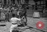 Image of animal tamer Clyde Beatty Atlantic City New Jersey USA, 1939, second 43 stock footage video 65675047782