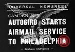 Image of autogiro Camden New Jersey USA, 1939, second 4 stock footage video 65675047783