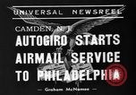 Image of autogiro Camden New Jersey USA, 1939, second 5 stock footage video 65675047783