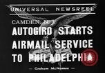 Image of autogiro Camden New Jersey USA, 1939, second 6 stock footage video 65675047783