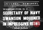 Image of funeral services Washington DC USA, 1939, second 3 stock footage video 65675047784