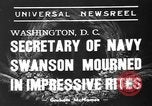 Image of funeral services Washington DC USA, 1939, second 4 stock footage video 65675047784