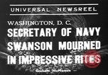 Image of funeral services Washington DC USA, 1939, second 5 stock footage video 65675047784
