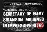 Image of funeral services Washington DC USA, 1939, second 6 stock footage video 65675047784