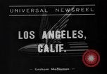 Image of Howard Hughes Los Angeles California USA, 1938, second 3 stock footage video 65675047788
