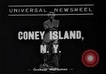 Image of bathing beauty parade Coney Island New York USA, 1938, second 3 stock footage video 65675047790