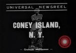 Image of bathing beauty parade Coney Island New York USA, 1938, second 4 stock footage video 65675047790