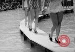 Image of bathing beauty parade Coney Island New York USA, 1938, second 13 stock footage video 65675047790