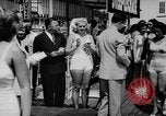 Image of bathing beauty parade Coney Island New York USA, 1938, second 22 stock footage video 65675047790