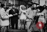 Image of bathing beauty parade Coney Island New York USA, 1938, second 23 stock footage video 65675047790