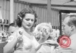 Image of bathing beauty parade Coney Island New York USA, 1938, second 26 stock footage video 65675047790