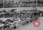 Image of bathing beauty parade Coney Island New York USA, 1938, second 33 stock footage video 65675047790