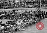 Image of bathing beauty parade Coney Island New York USA, 1938, second 34 stock footage video 65675047790