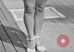 Image of bathing beauty parade Coney Island New York USA, 1938, second 41 stock footage video 65675047790