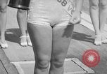 Image of bathing beauty parade Coney Island New York USA, 1938, second 43 stock footage video 65675047790