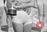 Image of bathing beauty parade Coney Island New York USA, 1938, second 44 stock footage video 65675047790