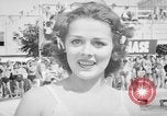 Image of bathing beauty parade Coney Island New York USA, 1938, second 50 stock footage video 65675047790