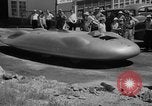 Standbild turtle-förmige race car Wendover Utah USA, 1938, aus Sekunde 28 historischem Filmmaterial Videoclip 65675047791