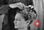 Standbild Frisuren der späten 1930er Jahre New York United States USA, 1938, aus Sekunde 31 historischem Filmmaterial Videoclip 65675047798