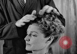 Standbild Frisuren der späten 1930er Jahre New York United States USA, 1938, aus Sekunde 34 historischem Filmmaterial Videoclip 65675047798
