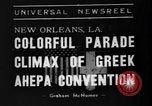 Image of Convention New Orleans Louisiana USA, 1938, second 8 stock footage video 65675047799