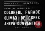 Image of Convention New Orleans Louisiana USA, 1938, second 9 stock footage video 65675047799