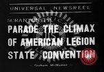 Standbild American Legion State Convention Scranton Pennsylvania USA, 1938, aus Sekunde 1 historischem Filmmaterial Videoclip 65675047800