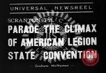 Standbild American Legion State Convention Scranton Pennsylvania USA, 1938, aus Sekunde 9 historischem Filmmaterial Videoclip 65675047800