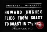 Image of Howard Hughes Newark New Jersey USA, 1937, second 1 stock footage video 65675047801