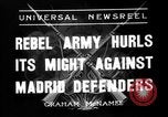 Image of Spain Republic troops Madrid Spain, 1936, second 4 stock footage video 65675047805