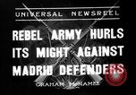 Image of Spain Republic troops Madrid Spain, 1936, second 7 stock footage video 65675047805