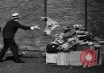 Image of policemen destroy illegal drugs Chicago Illinois USA, 1936, second 34 stock footage video 65675047806